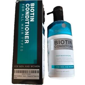 Bellisso - Biotin Conditioner 16 fl oz -NEW In Box All Types Thicker Hair